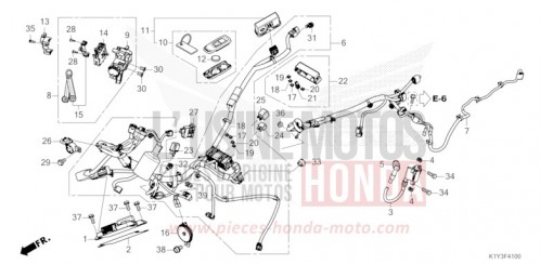 WIRE HARNESS/FOB KEY (WW125M/AM/N/AN) WW125AM de 2021